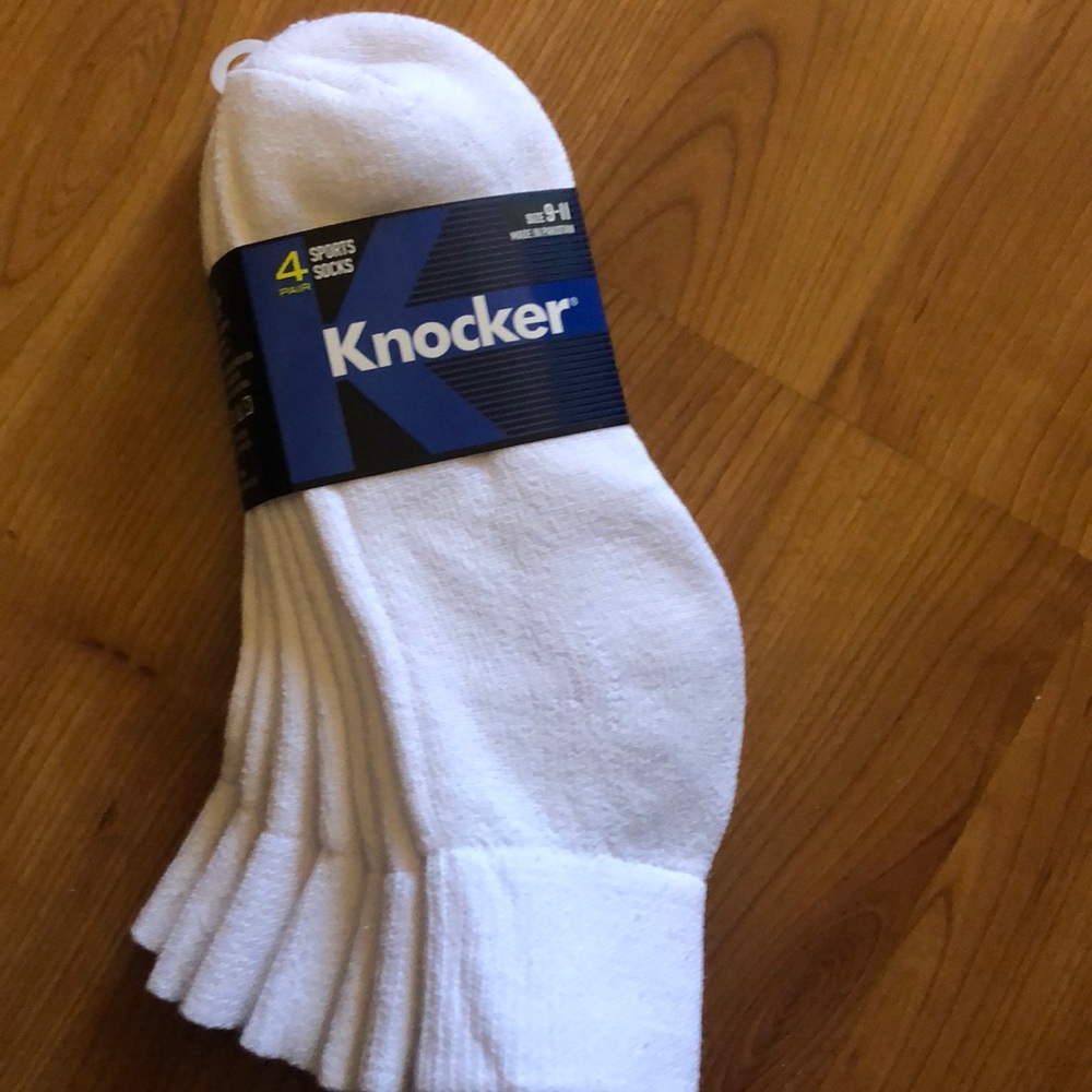 Knocked socks